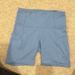 Lulu lemon Blue spandex- size 4 BRAND NEW